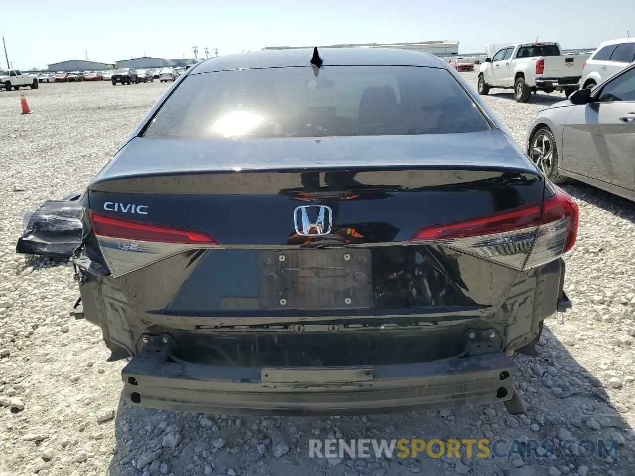 6 Photograph of a damaged car 2HGFE2F22RH536605 HONDA CIVIC 2024