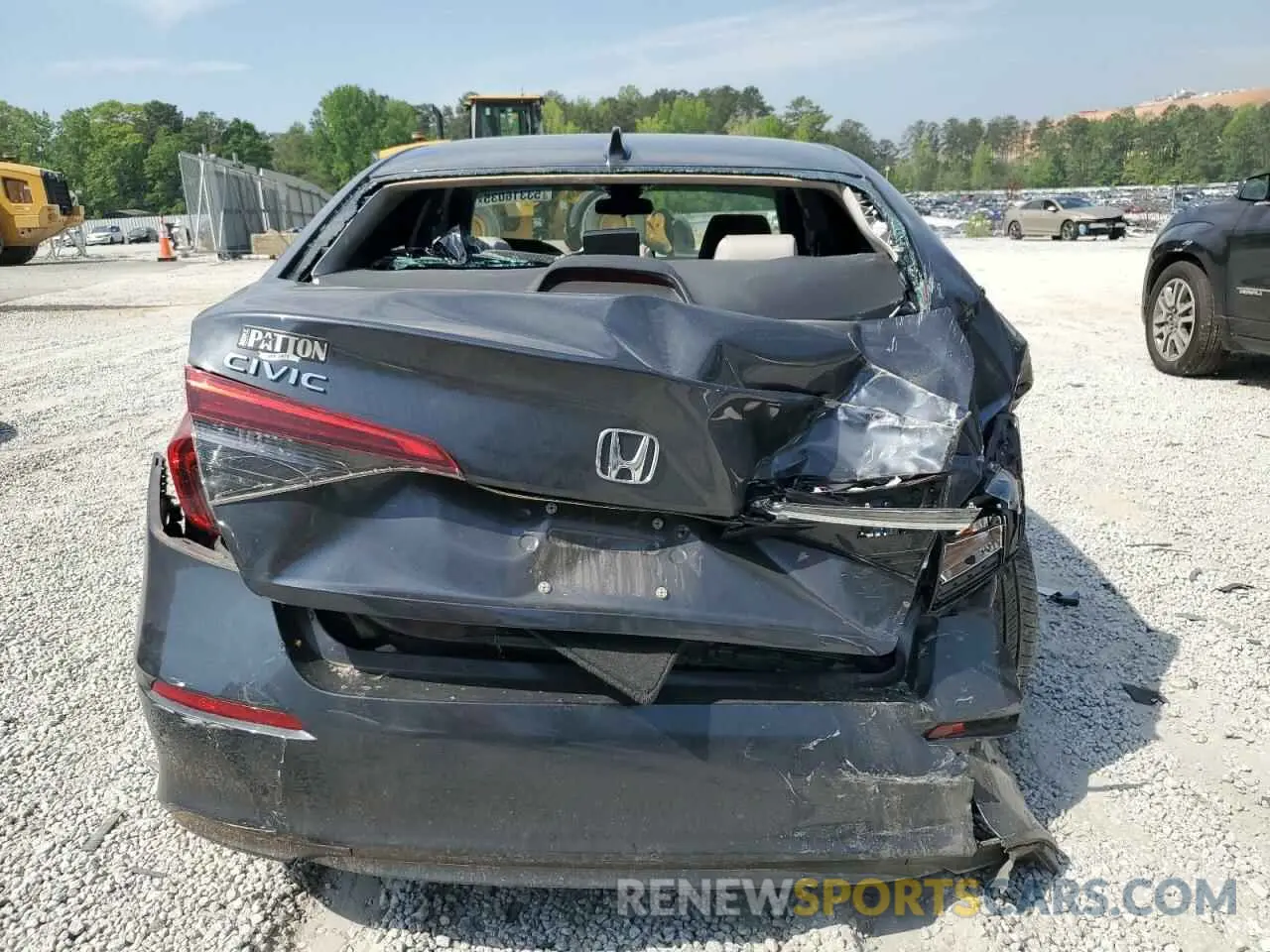 6 Photograph of a damaged car 2HGFE2F22RH559611 HONDA CIVIC 2024