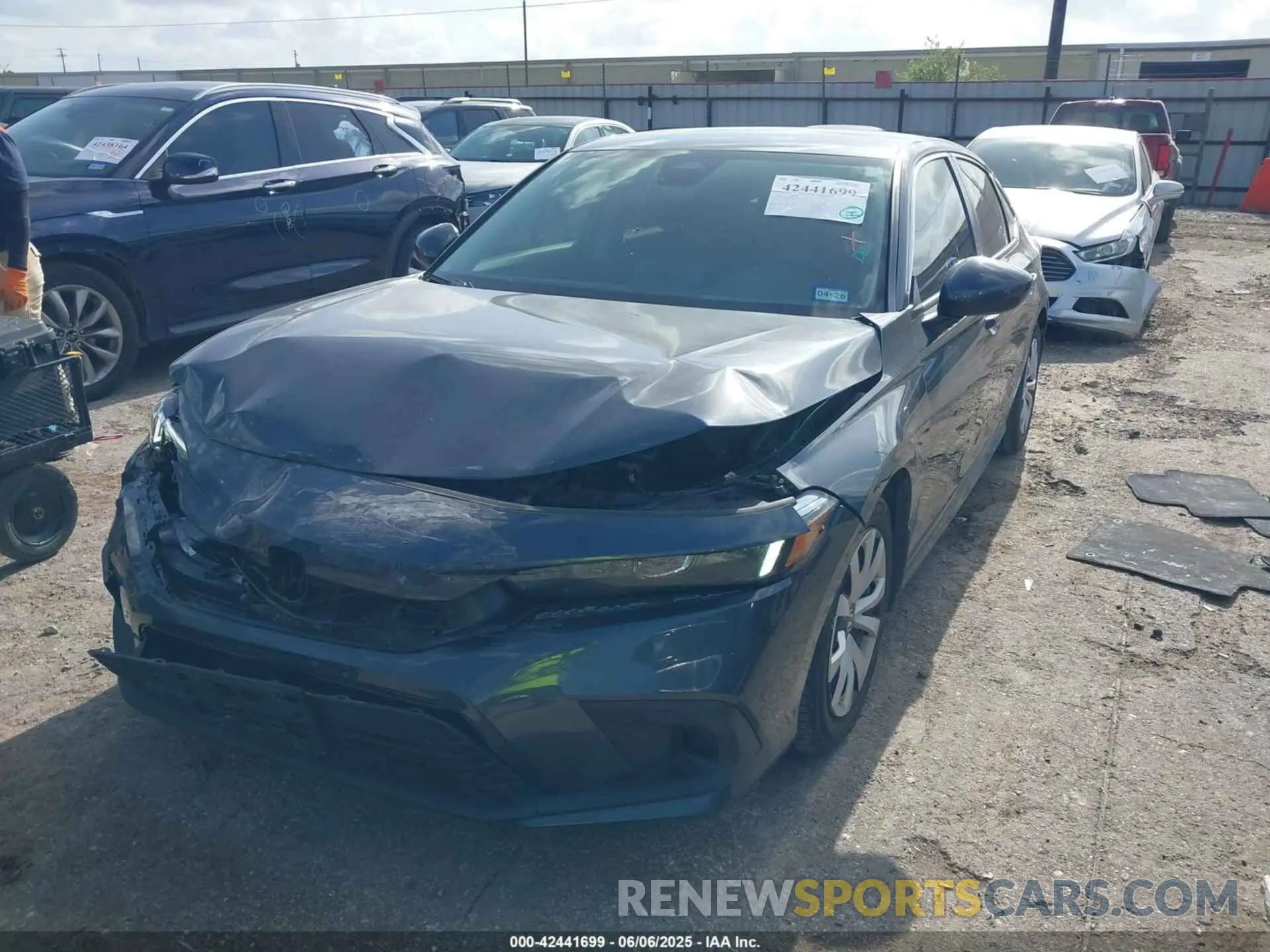 2 Photograph of a damaged car 2HGFE2F22RH562119 HONDA CIVIC 2024