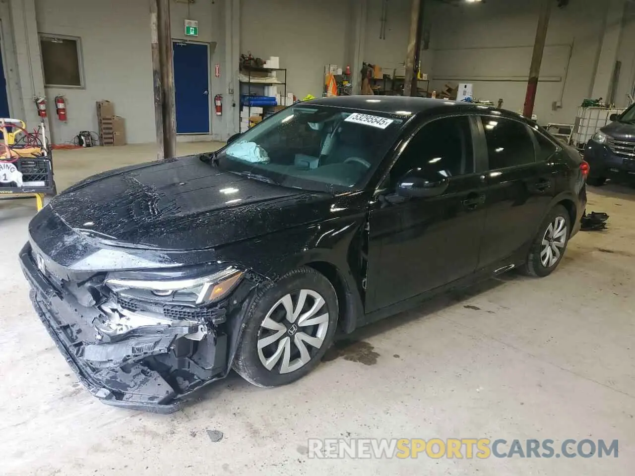 1 Photograph of a damaged car 2HGFE2F23RH118070 HONDA CIVIC 2024