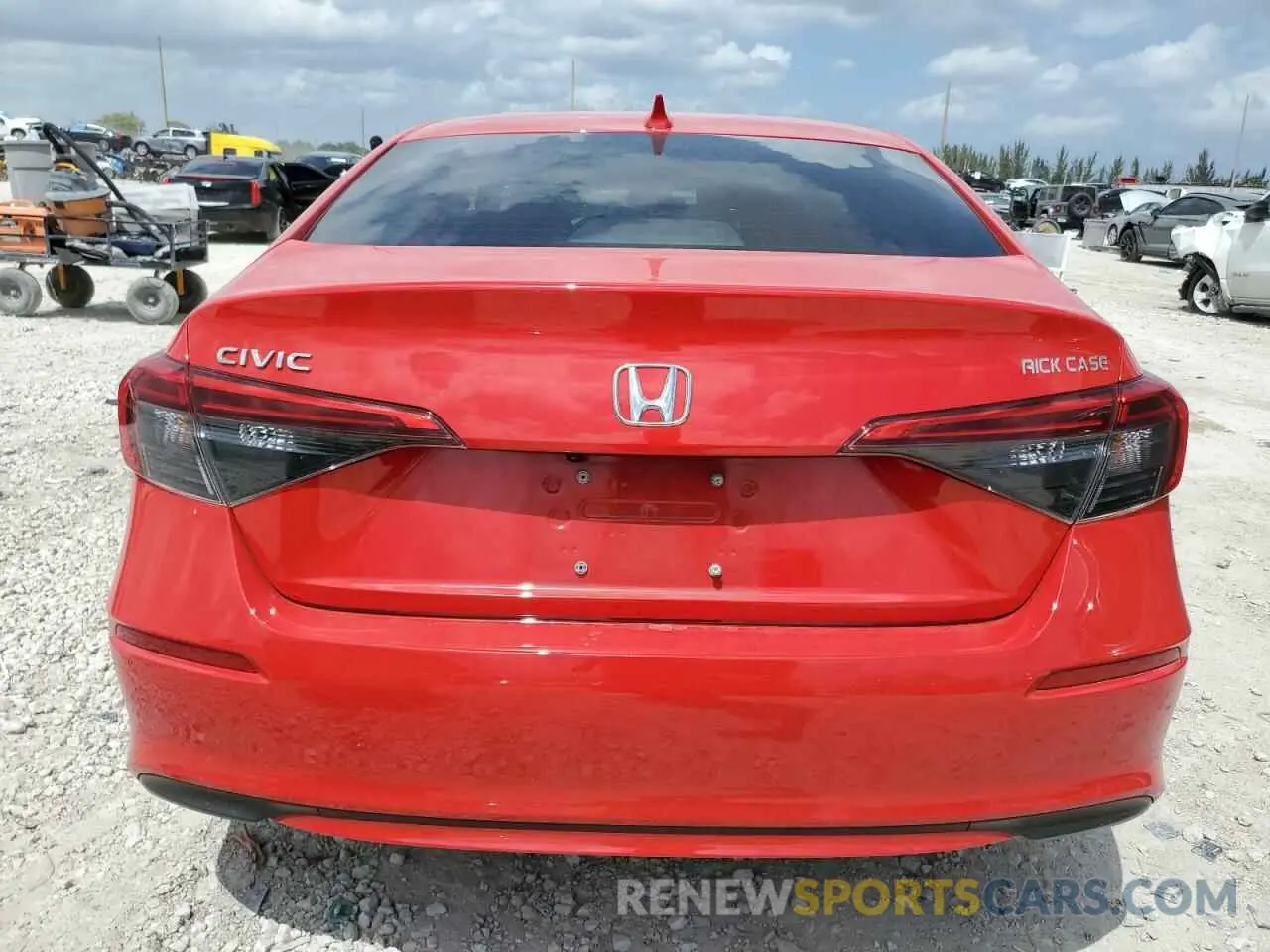 6 Photograph of a damaged car 2HGFE2F23RH508392 HONDA CIVIC 2024