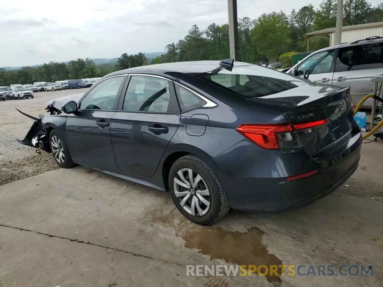 2 Photograph of a damaged car 2HGFE2F23RH541442 HONDA CIVIC 2024