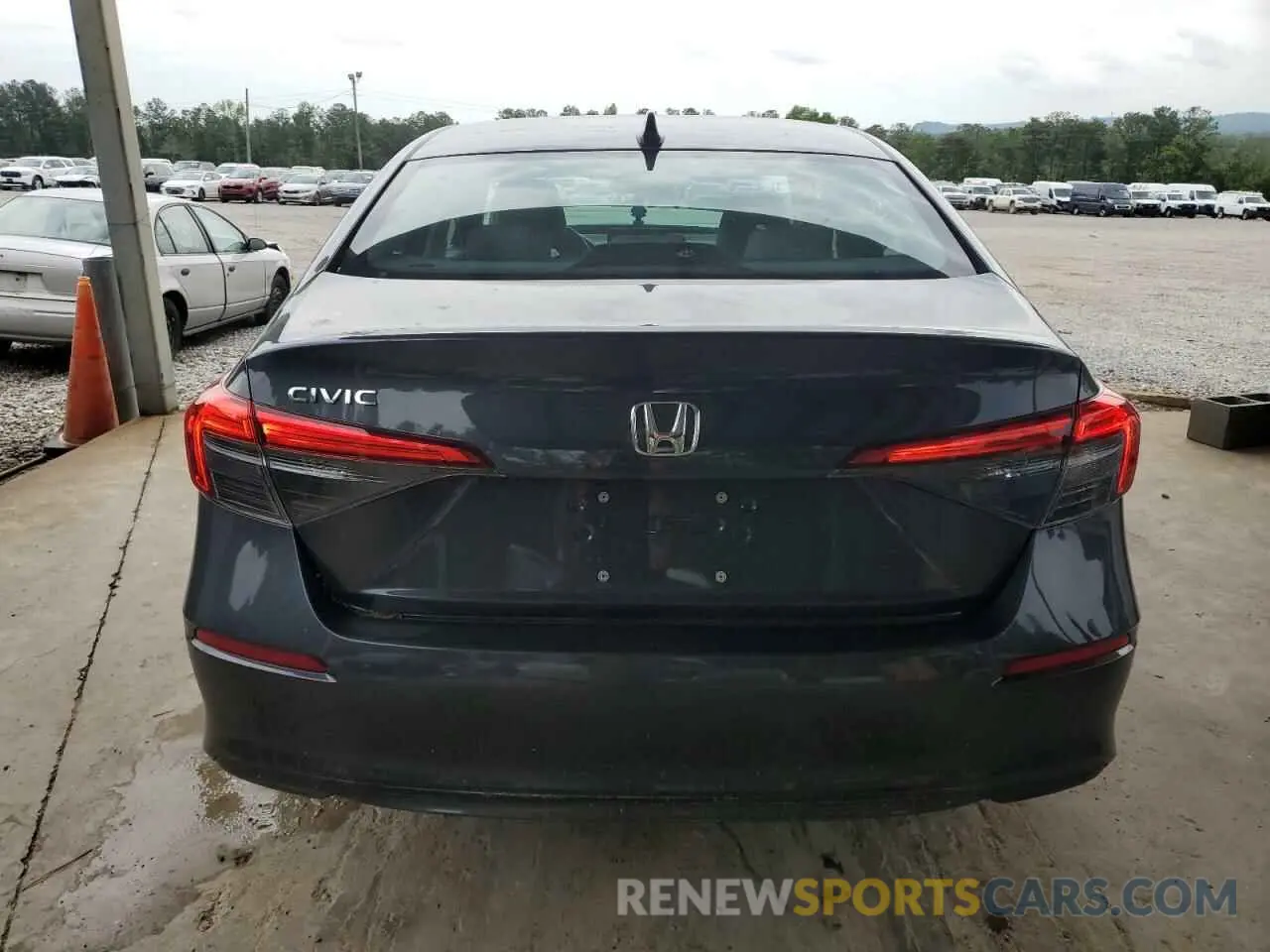 6 Photograph of a damaged car 2HGFE2F23RH541442 HONDA CIVIC 2024