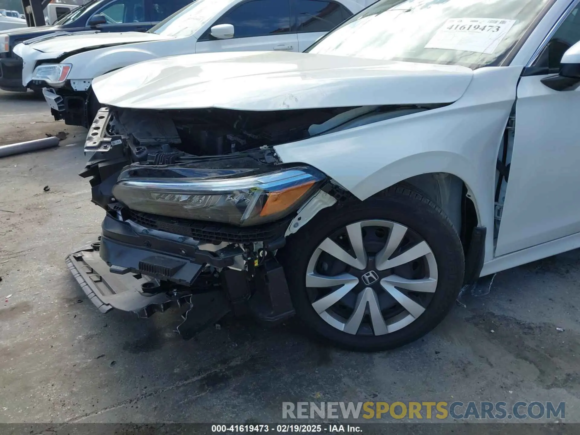 6 Photograph of a damaged car 2HGFE2F23RH556541 HONDA CIVIC 2024