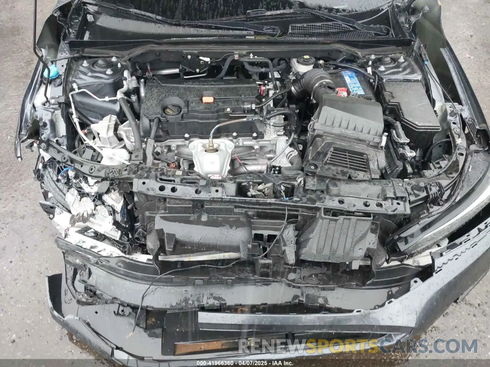 10 Photograph of a damaged car 2HGFE2F23RH566275 HONDA CIVIC 2024