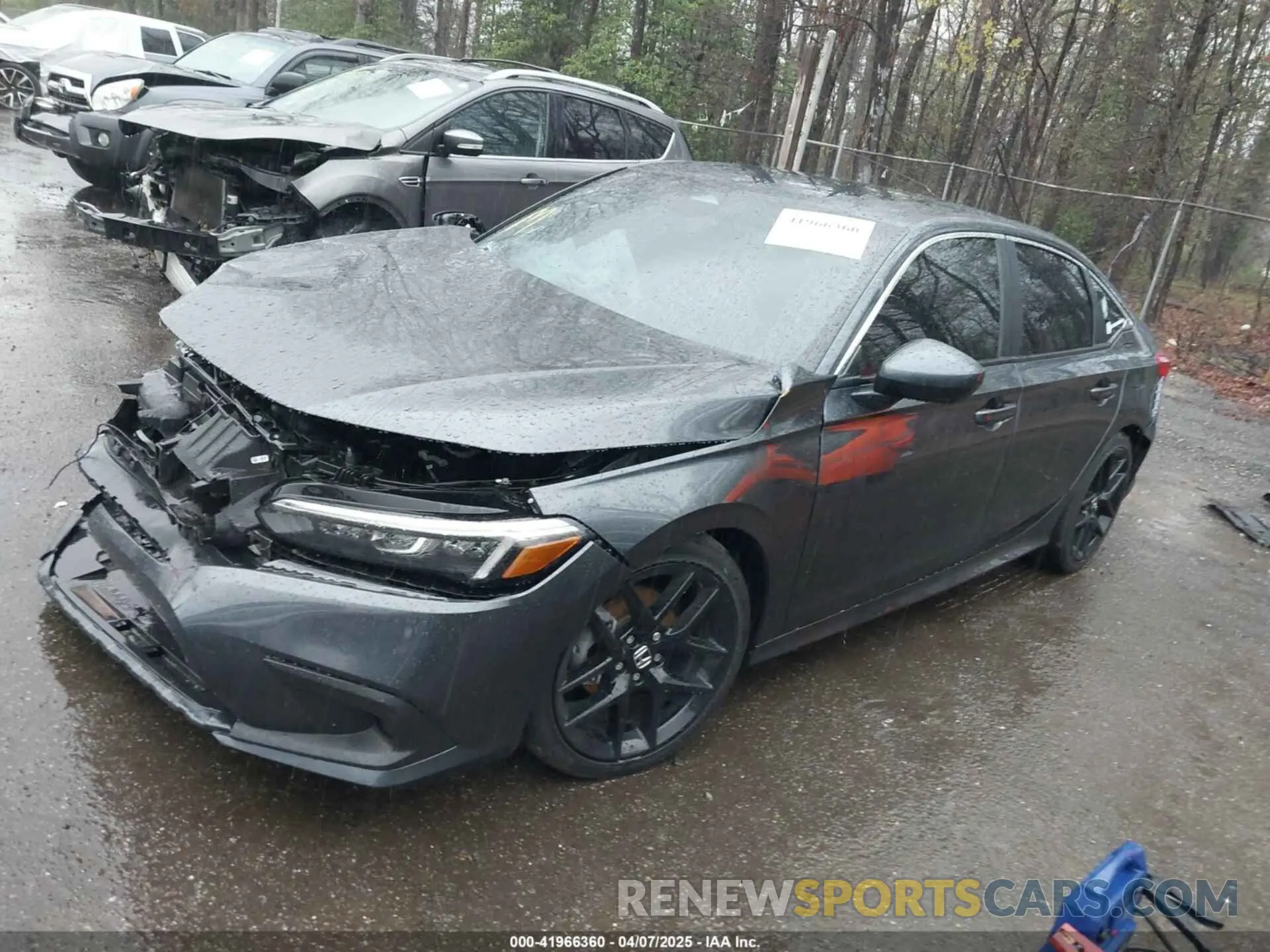 2 Photograph of a damaged car 2HGFE2F23RH566275 HONDA CIVIC 2024