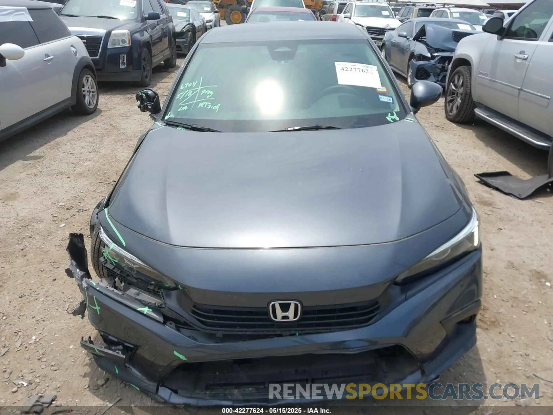 12 Photograph of a damaged car 2HGFE2F23RH571945 HONDA CIVIC 2024