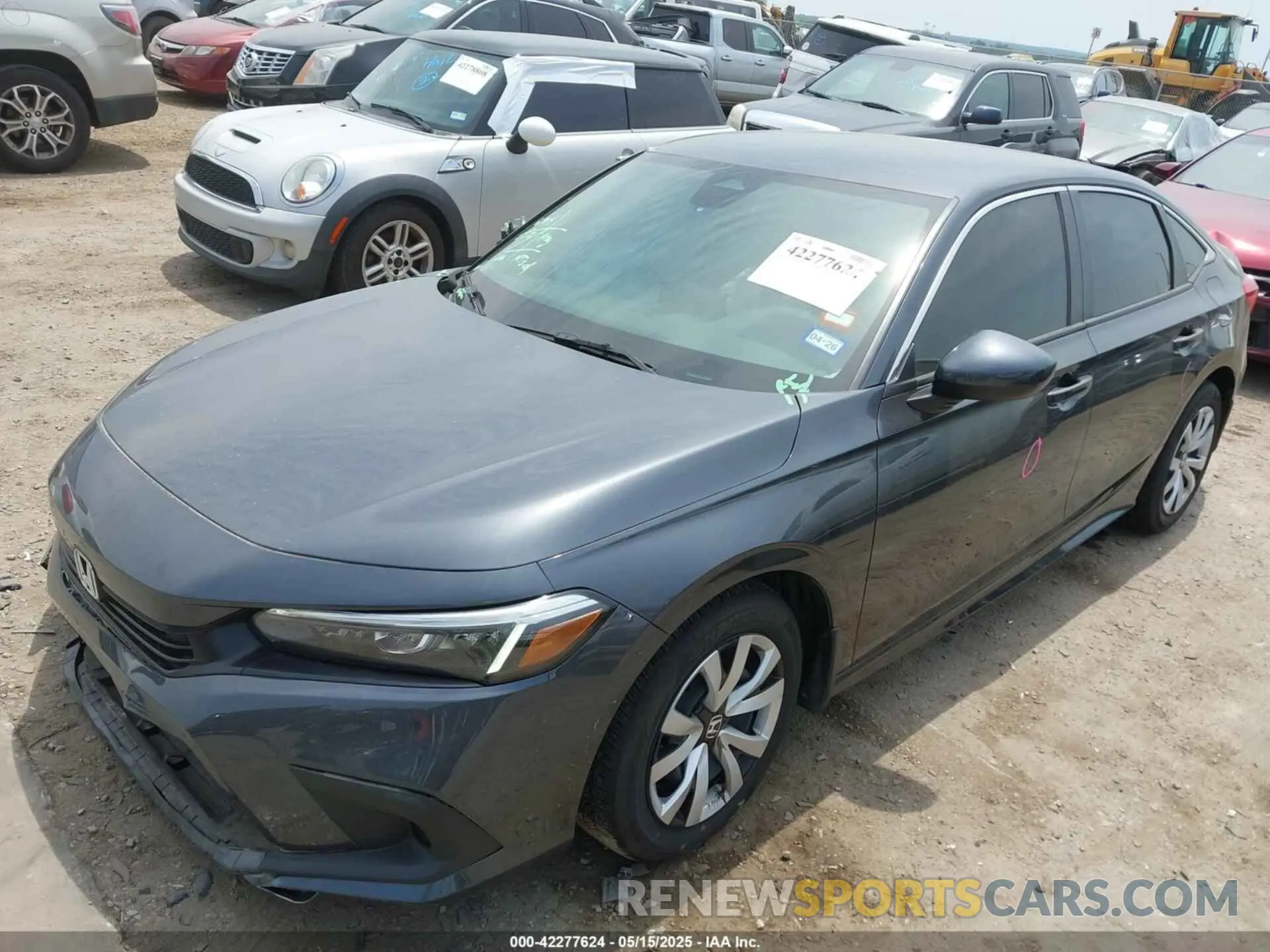 2 Photograph of a damaged car 2HGFE2F23RH571945 HONDA CIVIC 2024