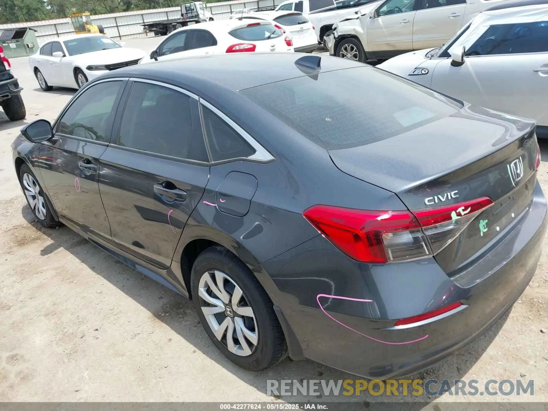 3 Photograph of a damaged car 2HGFE2F23RH571945 HONDA CIVIC 2024