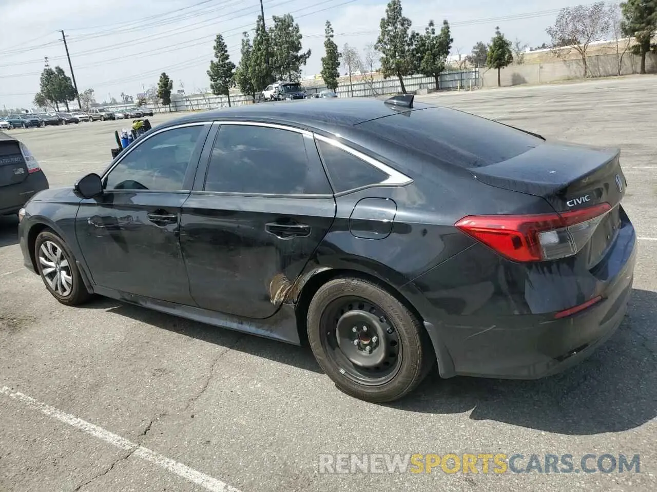 2 Photograph of a damaged car 2HGFE2F23RH572531 HONDA CIVIC 2024