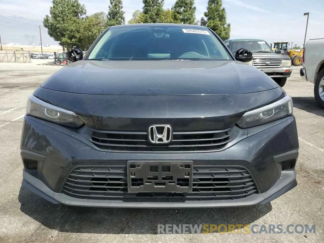 5 Photograph of a damaged car 2HGFE2F23RH572531 HONDA CIVIC 2024