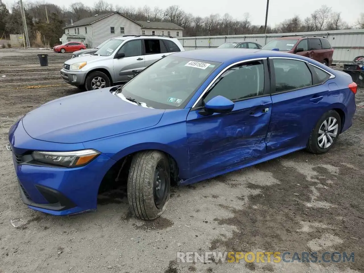 1 Photograph of a damaged car 2HGFE2F23RH584954 HONDA CIVIC 2024