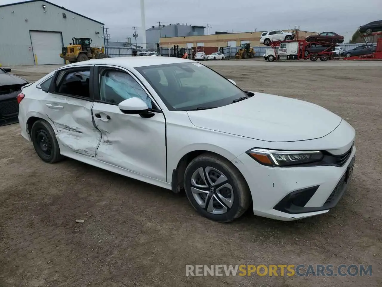 4 Photograph of a damaged car 2HGFE2F24RH106851 HONDA CIVIC 2024