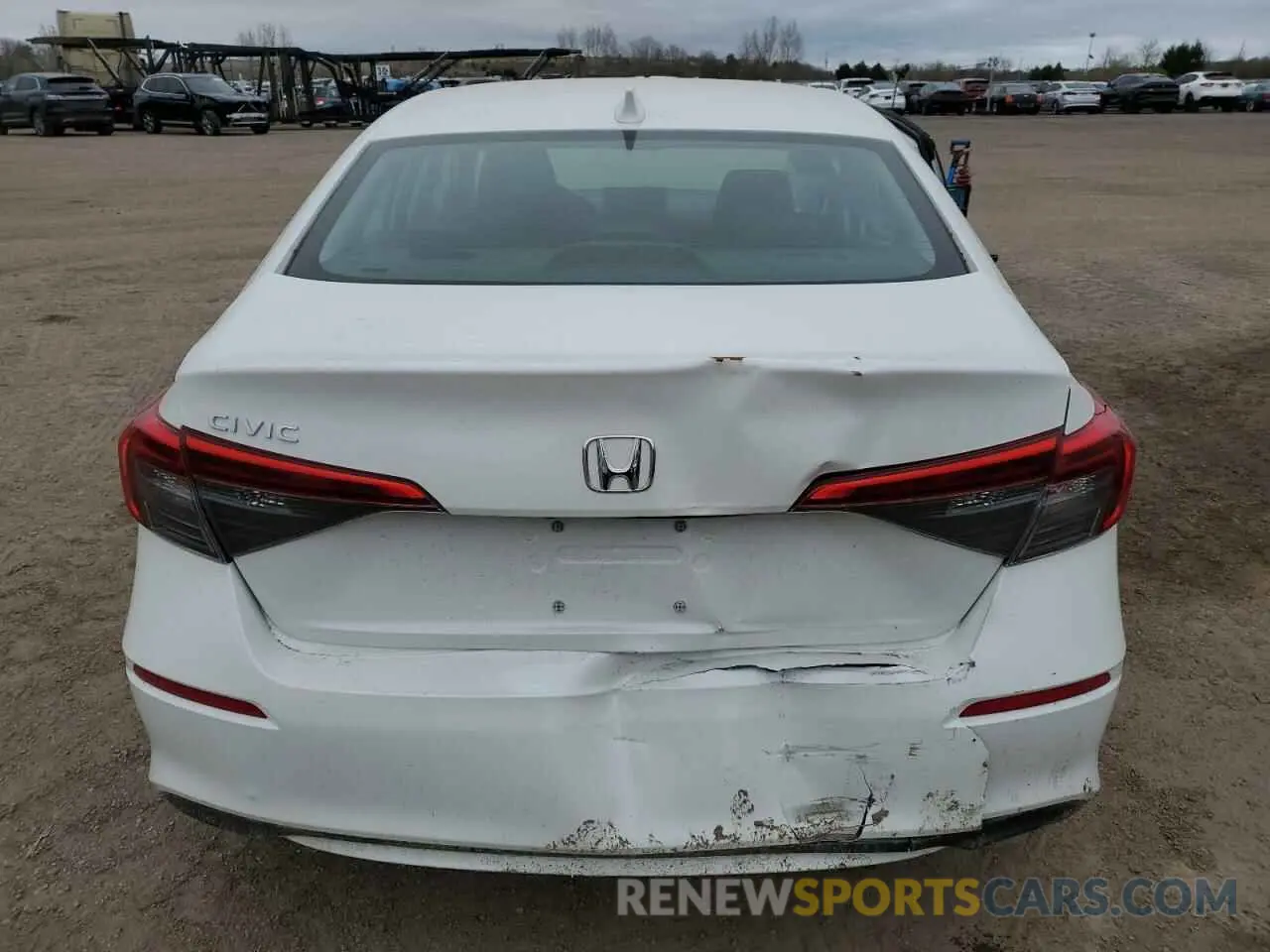 6 Photograph of a damaged car 2HGFE2F24RH106851 HONDA CIVIC 2024