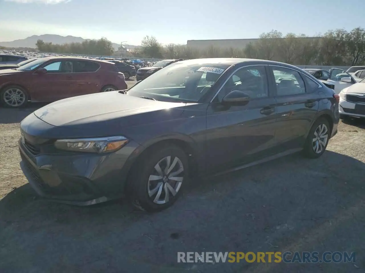 1 Photograph of a damaged car 2HGFE2F24RH524519 HONDA CIVIC 2024