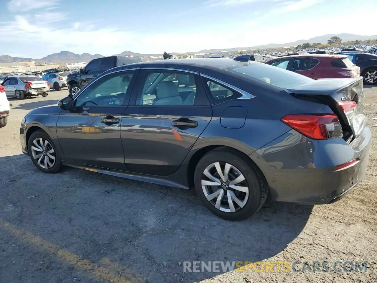 2 Photograph of a damaged car 2HGFE2F24RH524519 HONDA CIVIC 2024