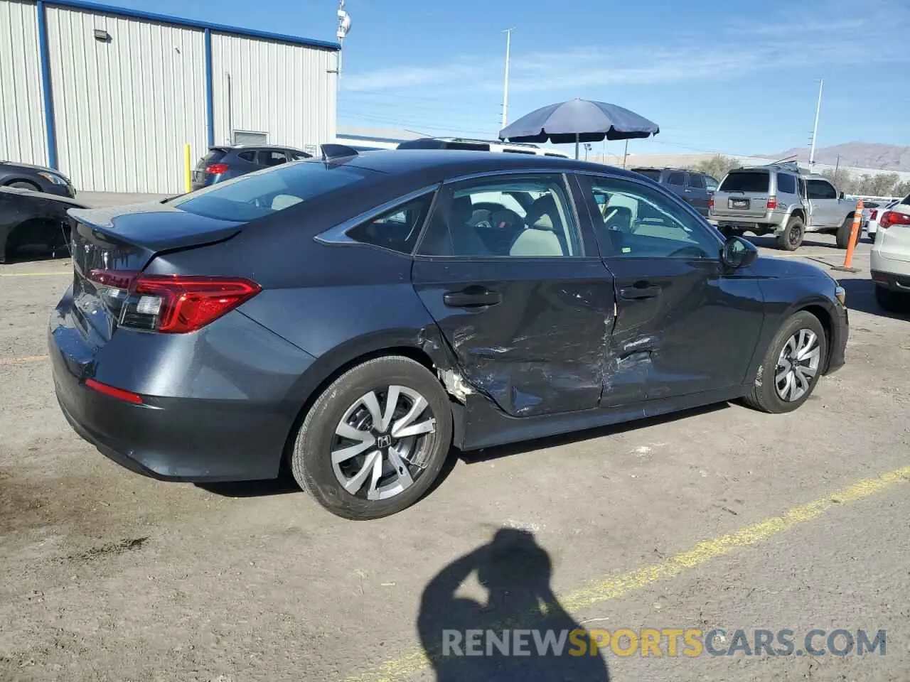 3 Photograph of a damaged car 2HGFE2F24RH524519 HONDA CIVIC 2024