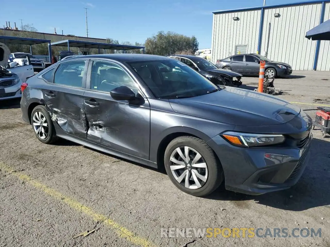 4 Photograph of a damaged car 2HGFE2F24RH524519 HONDA CIVIC 2024