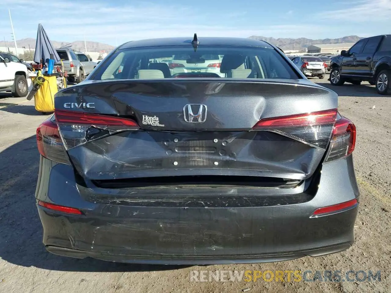 6 Photograph of a damaged car 2HGFE2F24RH524519 HONDA CIVIC 2024
