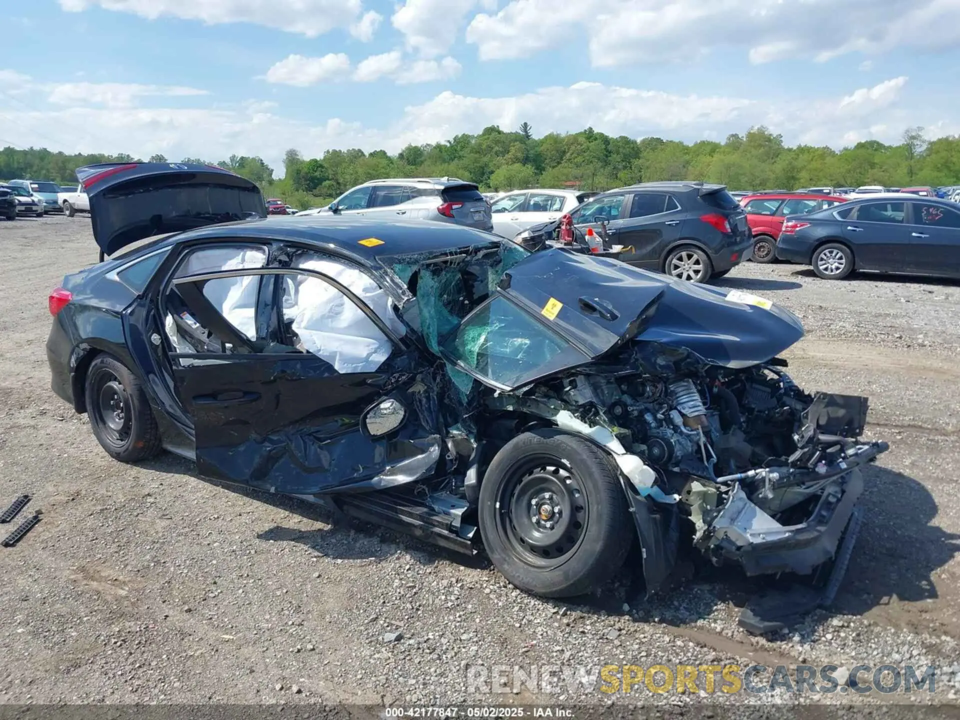 17 Photograph of a damaged car 2HGFE2F24RH561327 HONDA CIVIC 2024
