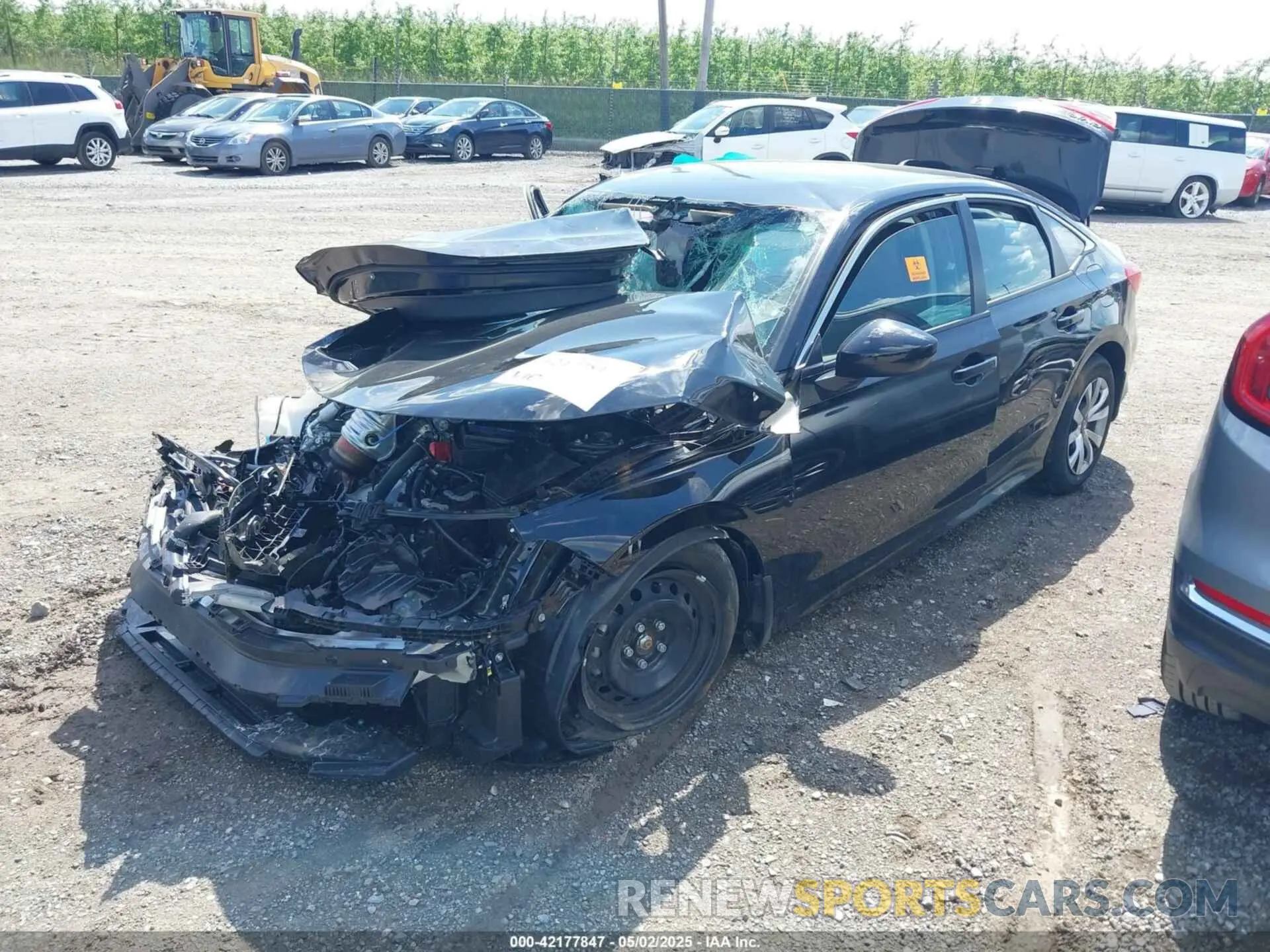 2 Photograph of a damaged car 2HGFE2F24RH561327 HONDA CIVIC 2024