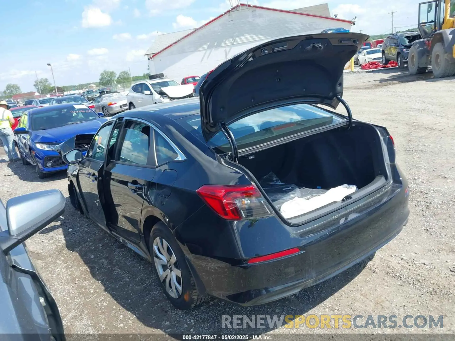 3 Photograph of a damaged car 2HGFE2F24RH561327 HONDA CIVIC 2024