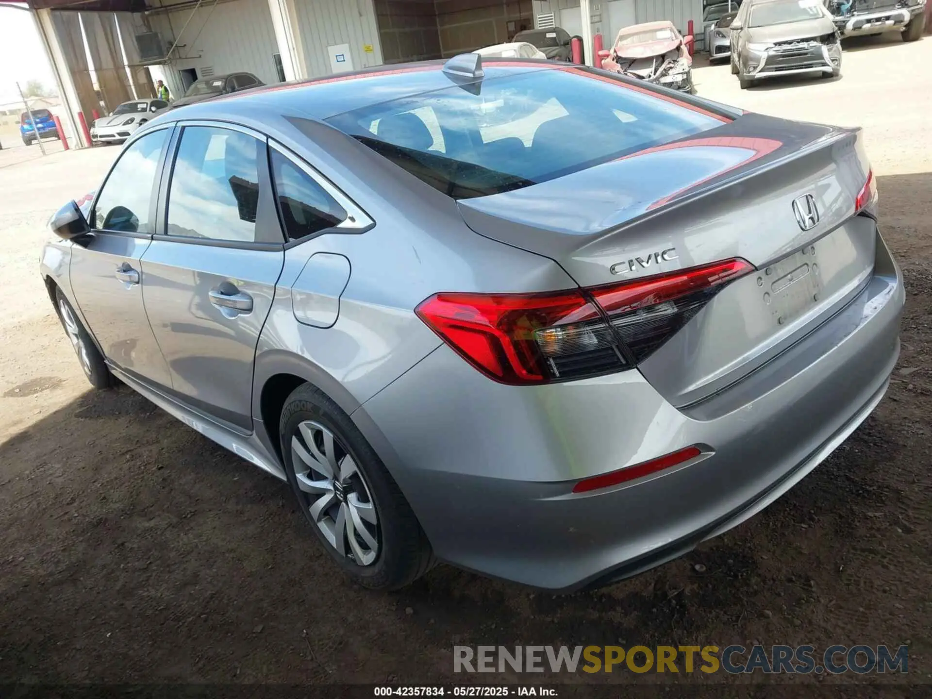 3 Photograph of a damaged car 2HGFE2F25RH537912 HONDA CIVIC 2024