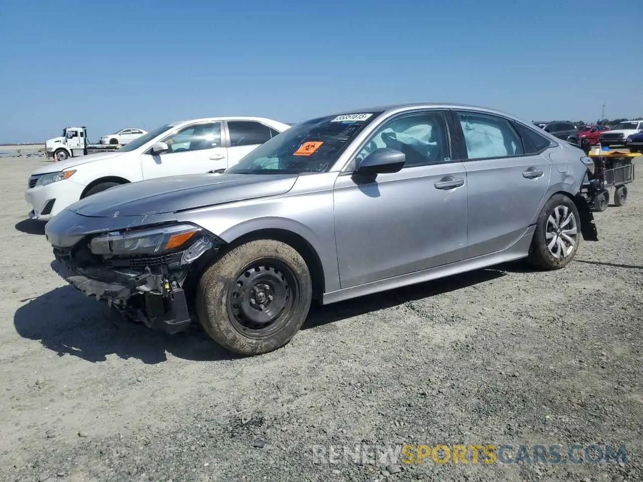 1 Photograph of a damaged car 2HGFE2F26RH510119 HONDA CIVIC 2024