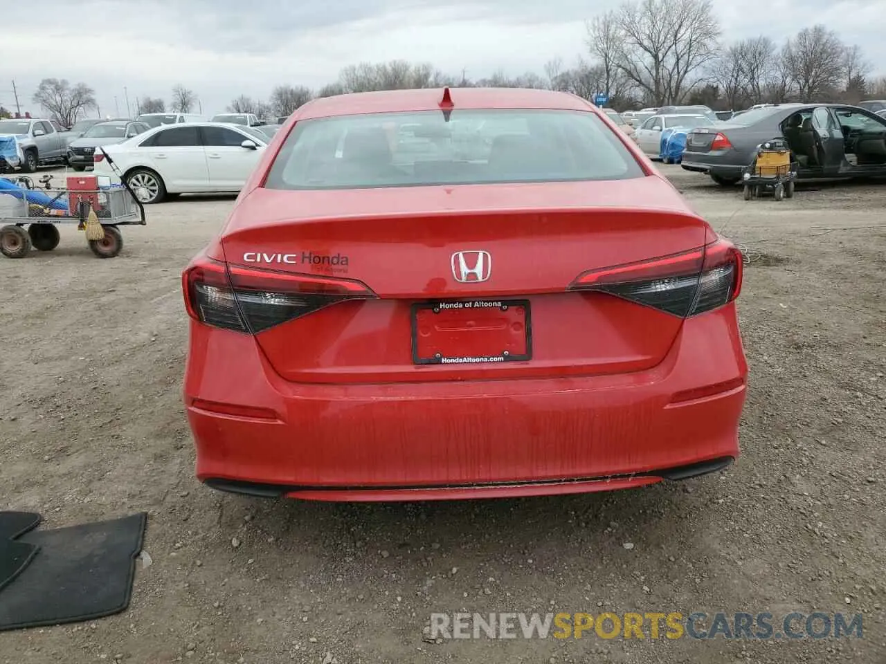 6 Photograph of a damaged car 2HGFE2F26RH511416 HONDA CIVIC 2024