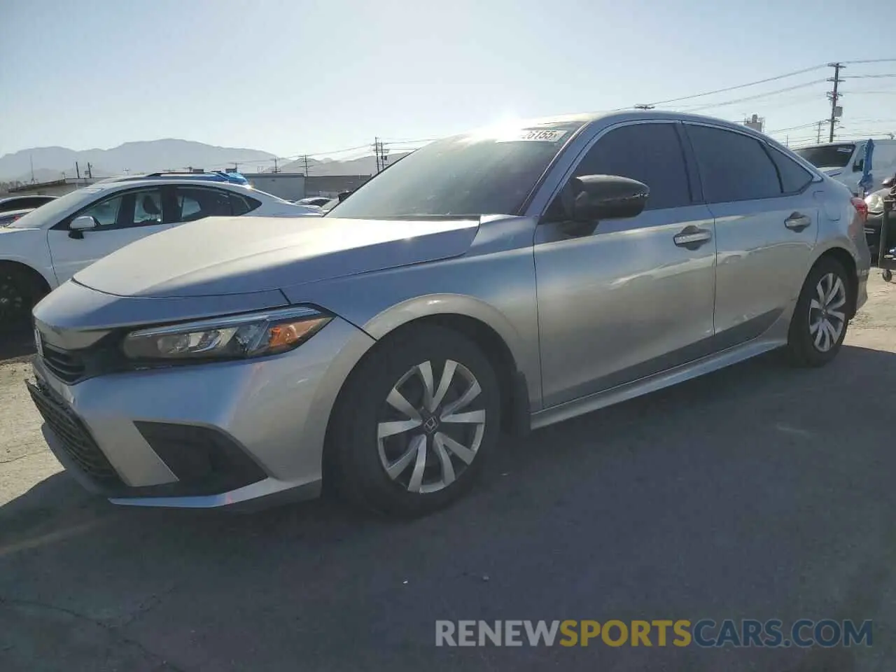 1 Photograph of a damaged car 2HGFE2F26RH561166 HONDA CIVIC 2024