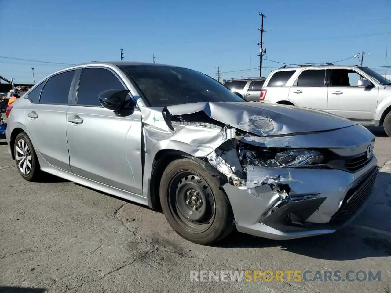 4 Photograph of a damaged car 2HGFE2F26RH561166 HONDA CIVIC 2024