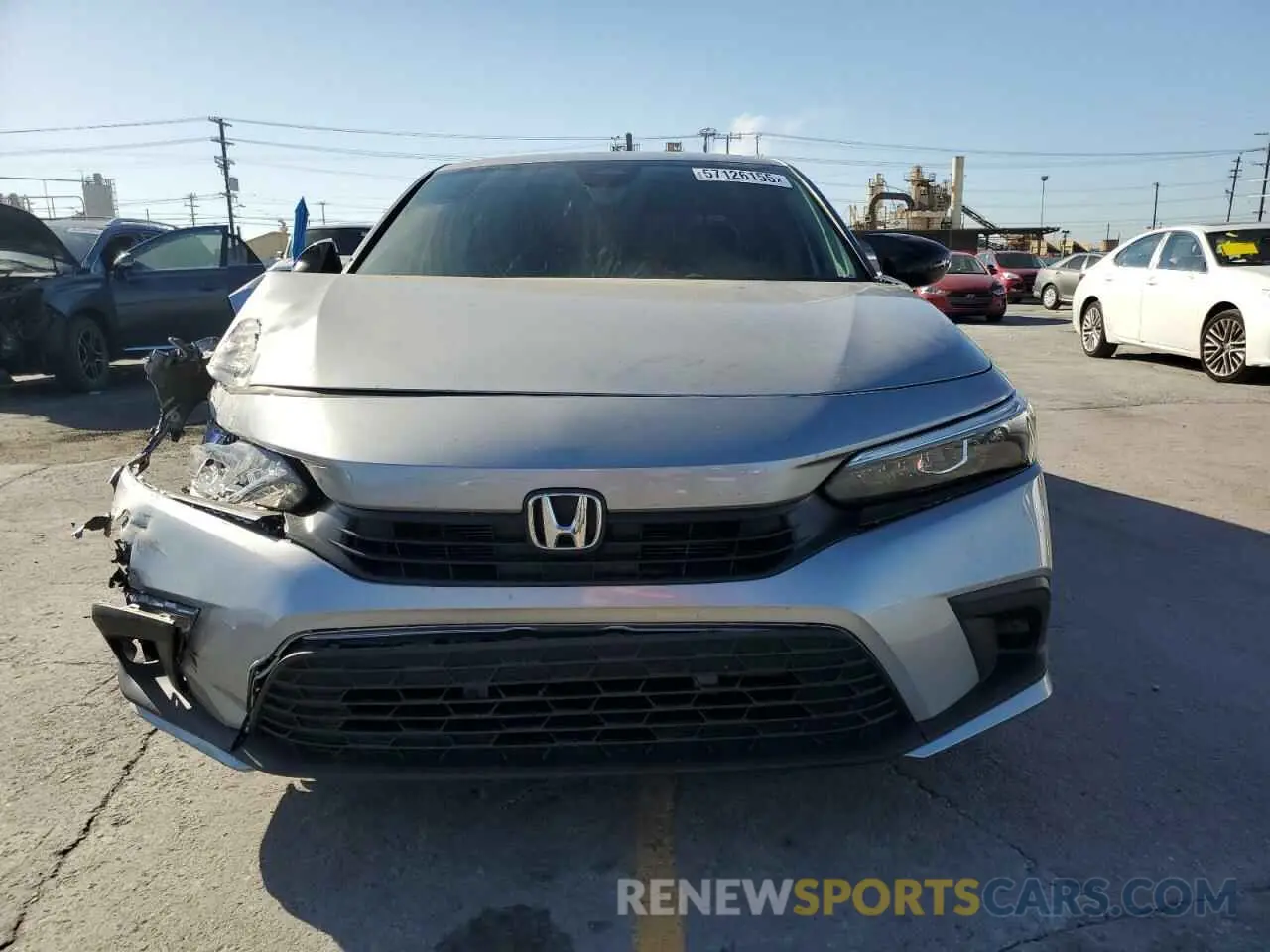 5 Photograph of a damaged car 2HGFE2F26RH561166 HONDA CIVIC 2024