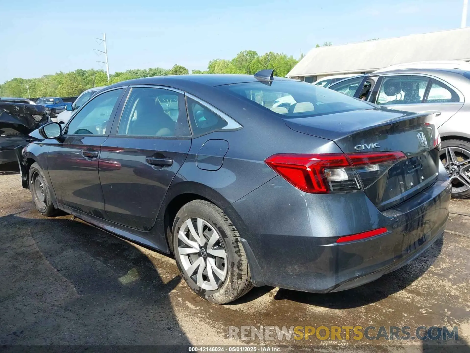 3 Photograph of a damaged car 2HGFE2F26RH590022 HONDA CIVIC 2024