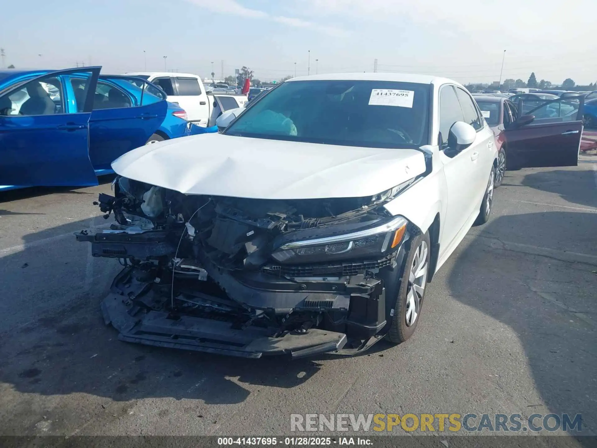 2 Photograph of a damaged car 2HGFE2F26RH591008 HONDA CIVIC 2024