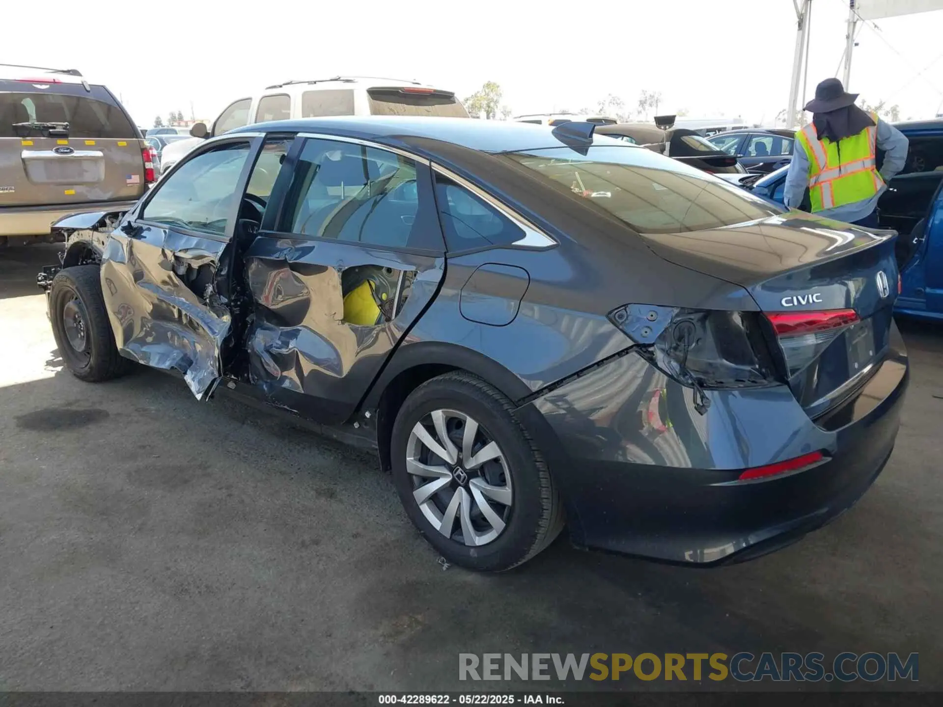 3 Photograph of a damaged car 2HGFE2F26RH592823 HONDA CIVIC 2024