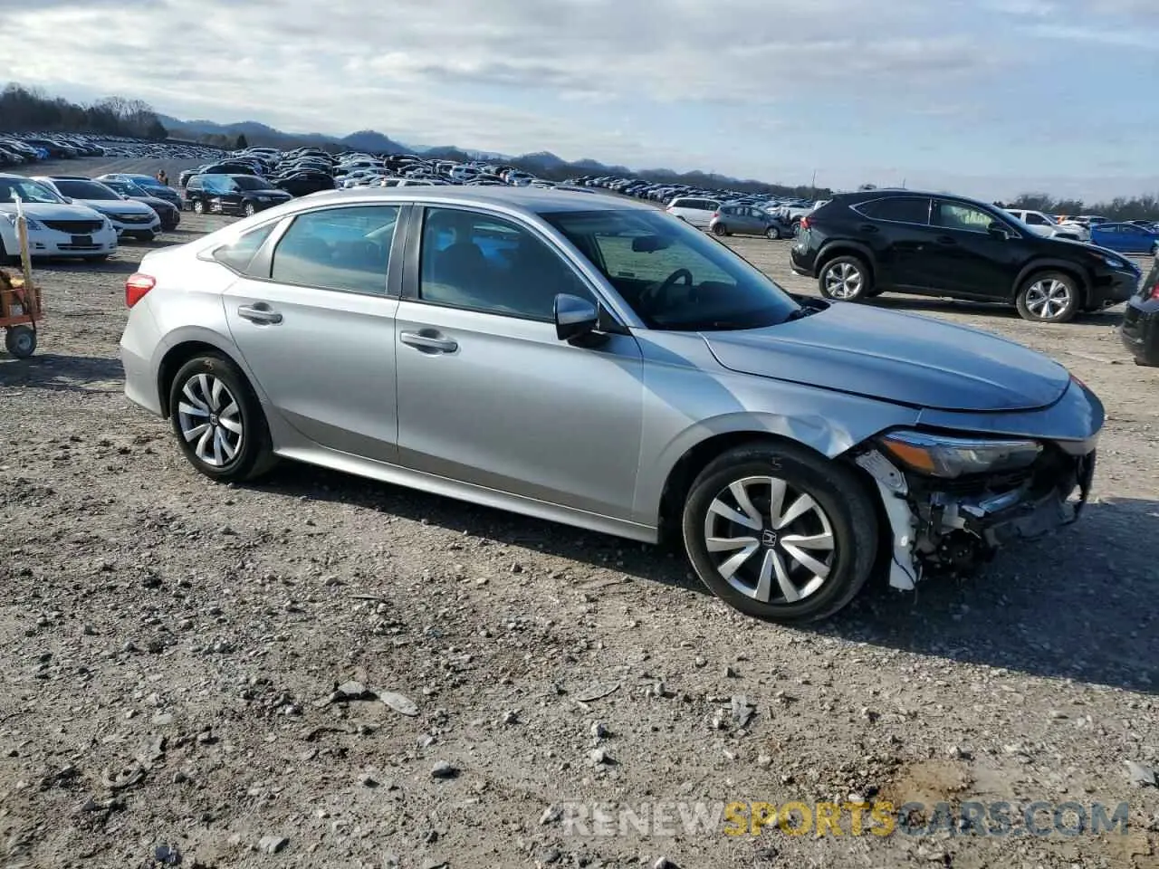 4 Photograph of a damaged car 2HGFE2F28RH530730 HONDA CIVIC 2024