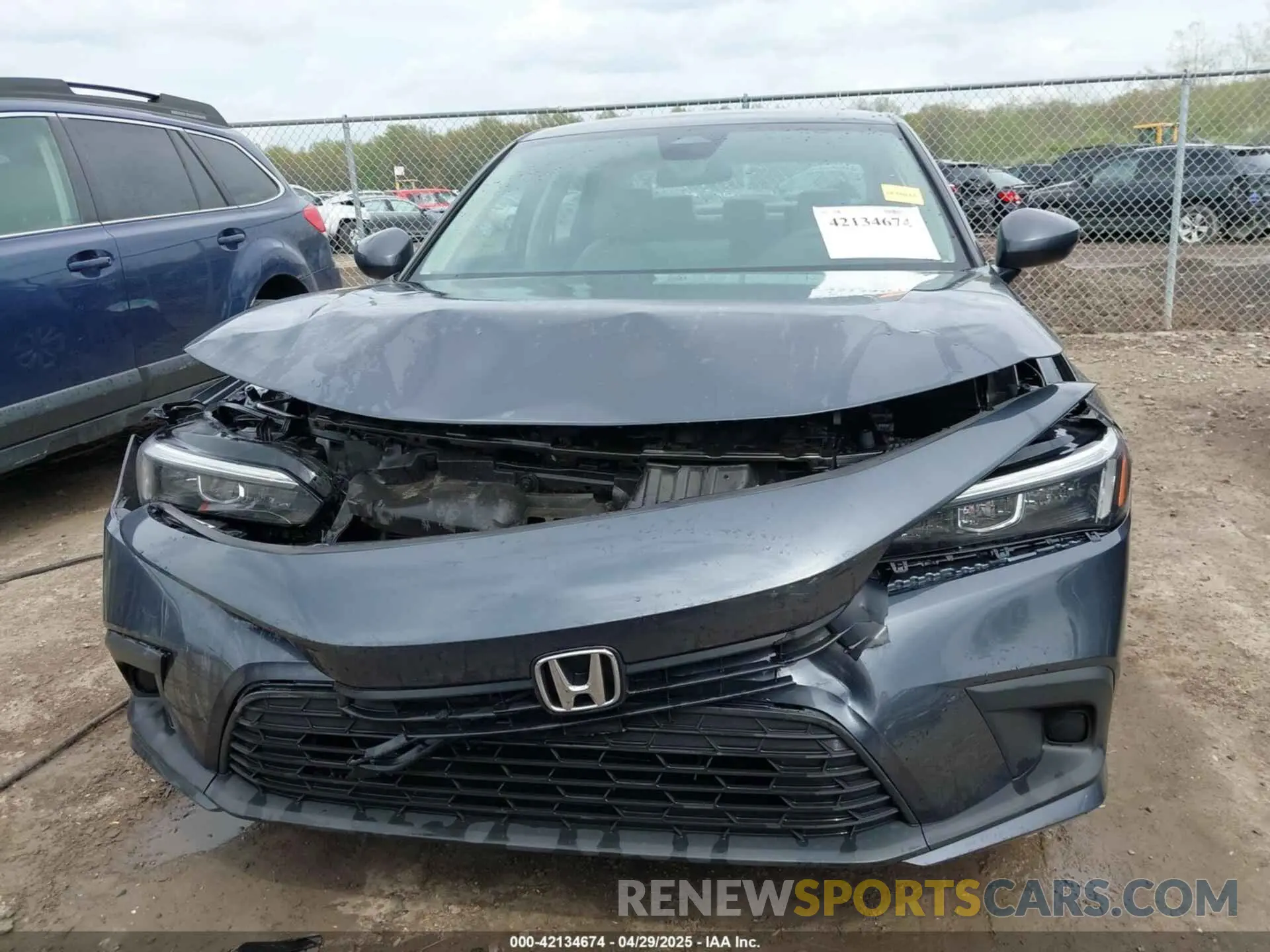 13 Photograph of a damaged car 2HGFE2F28RH568684 HONDA CIVIC 2024