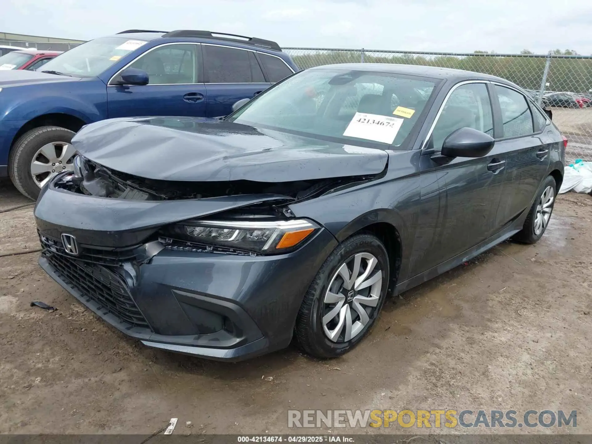 2 Photograph of a damaged car 2HGFE2F28RH568684 HONDA CIVIC 2024