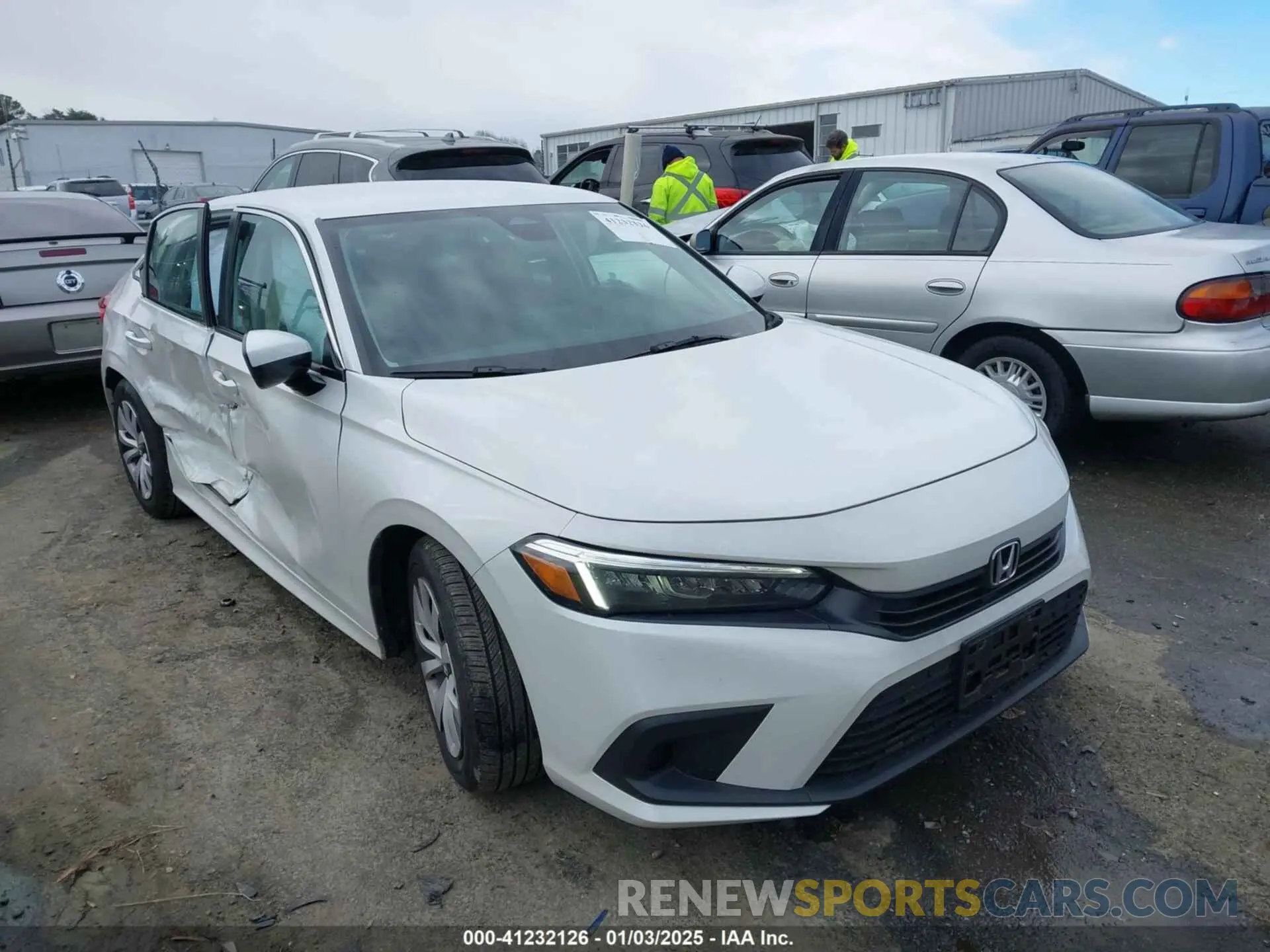 1 Photograph of a damaged car 2HGFE2F29RH509370 HONDA CIVIC 2024