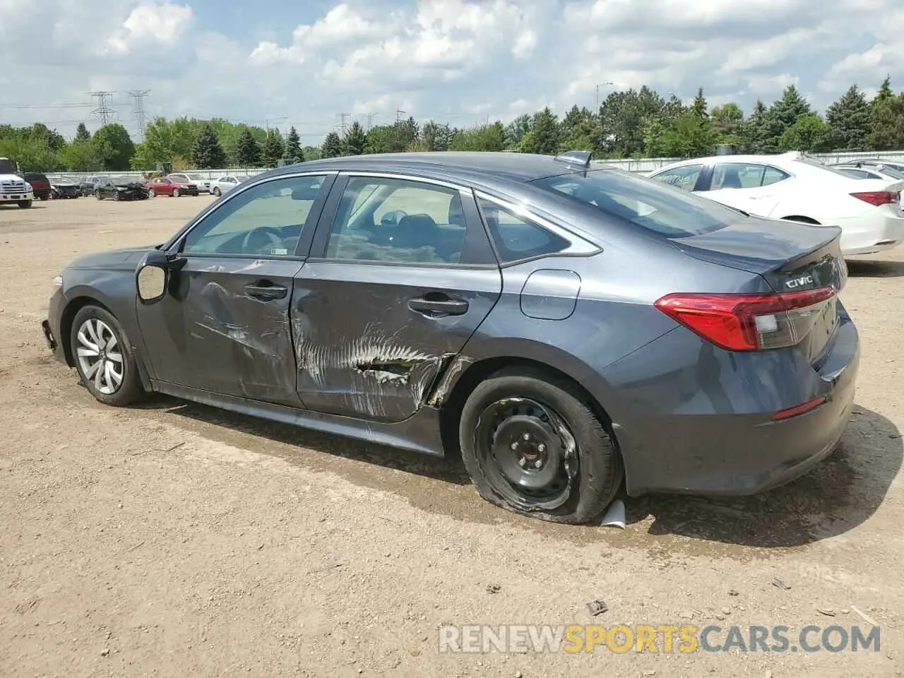 2 Photograph of a damaged car 2HGFE2F29RH517467 HONDA CIVIC 2024