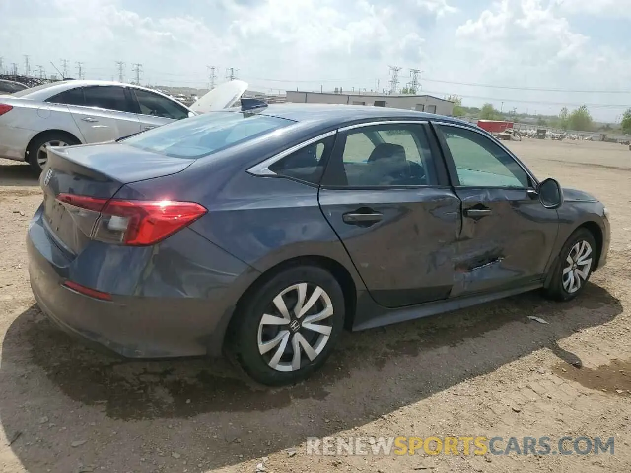 3 Photograph of a damaged car 2HGFE2F29RH517467 HONDA CIVIC 2024