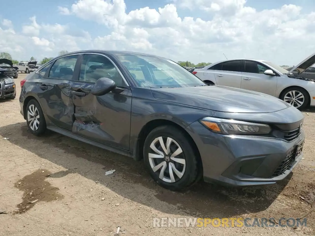 4 Photograph of a damaged car 2HGFE2F29RH517467 HONDA CIVIC 2024