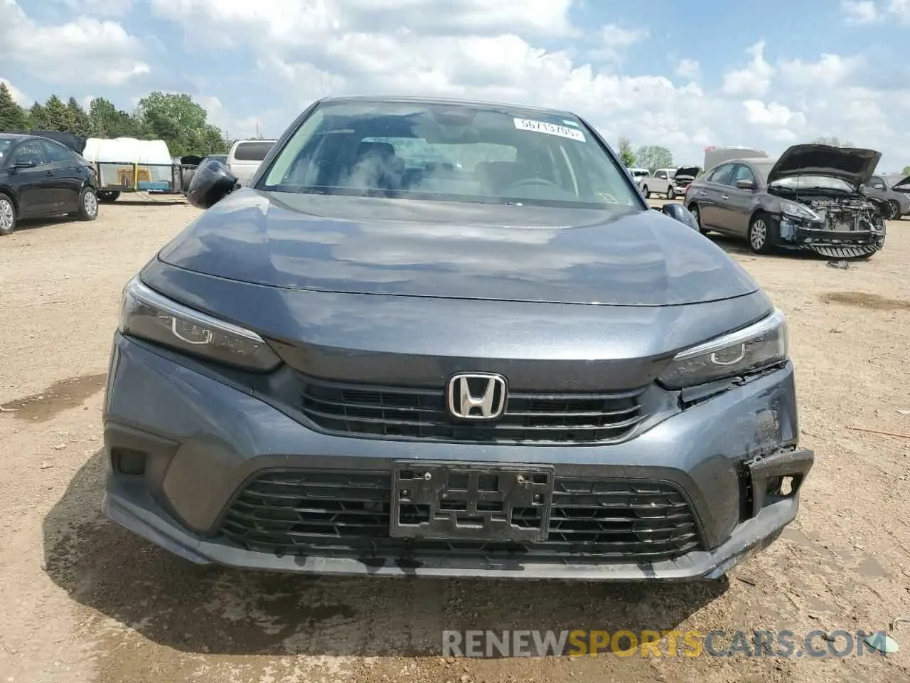 5 Photograph of a damaged car 2HGFE2F29RH517467 HONDA CIVIC 2024