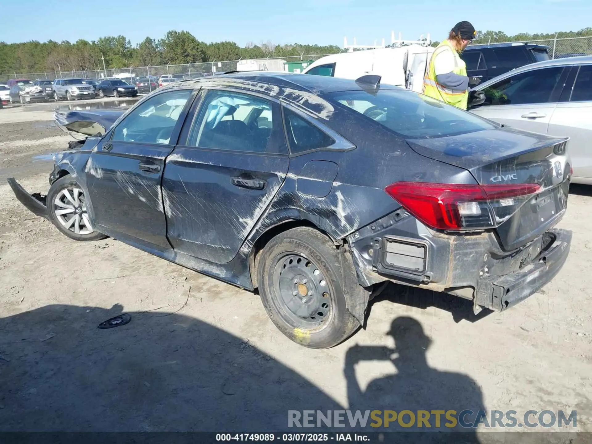 3 Photograph of a damaged car 2HGFE2F29RH519056 HONDA CIVIC 2024