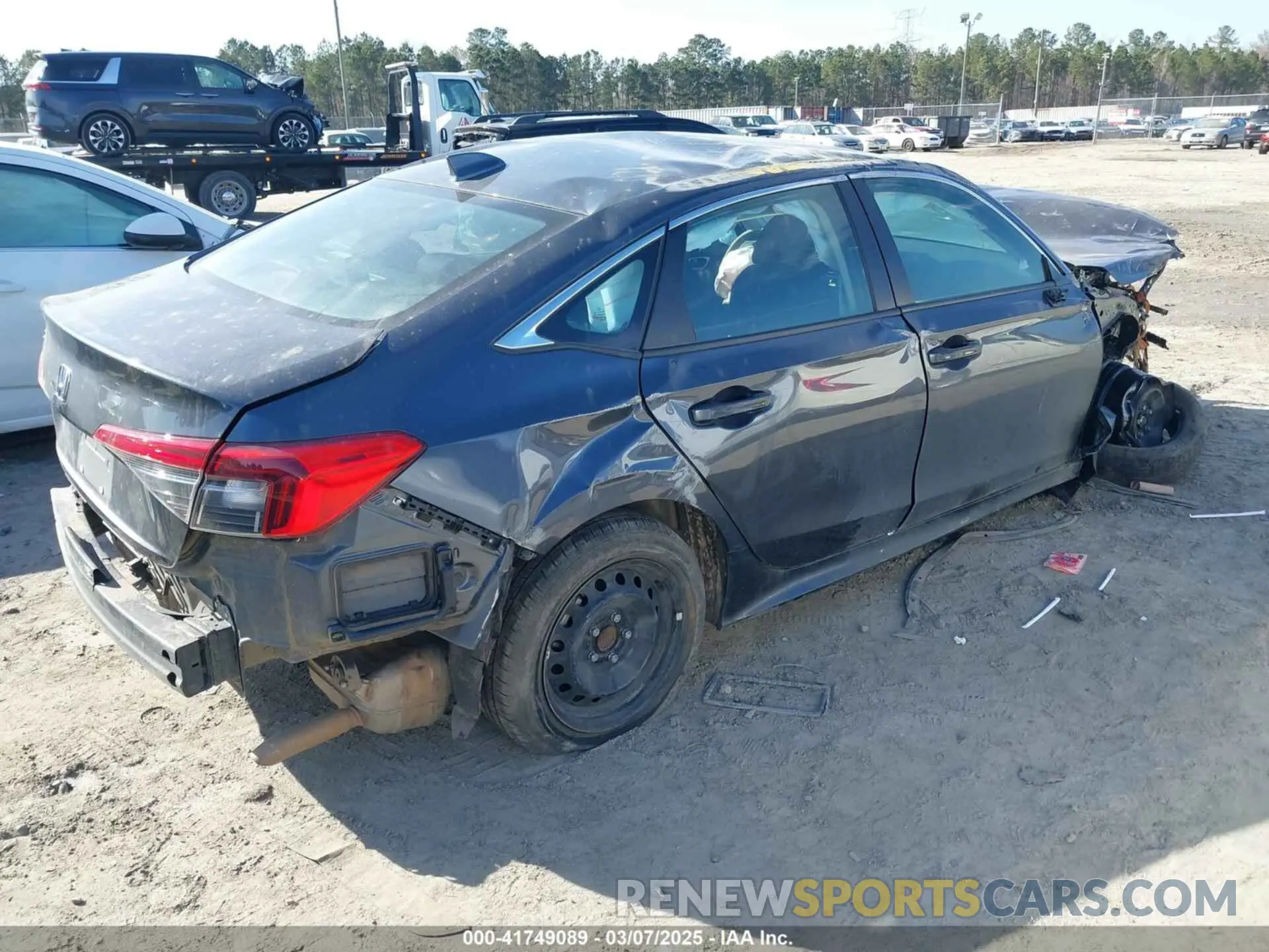 4 Photograph of a damaged car 2HGFE2F29RH519056 HONDA CIVIC 2024