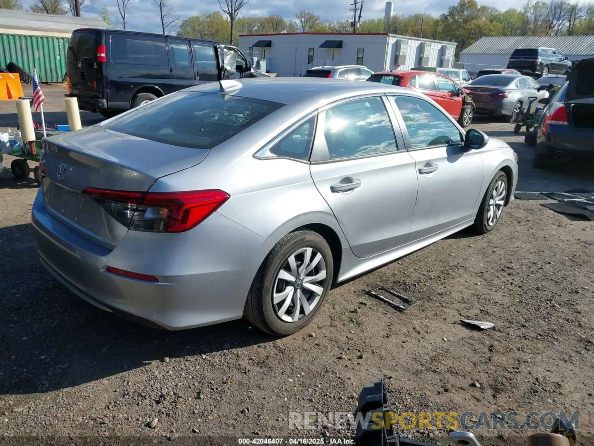 4 Photograph of a damaged car 2HGFE2F29RH521762 HONDA CIVIC 2024