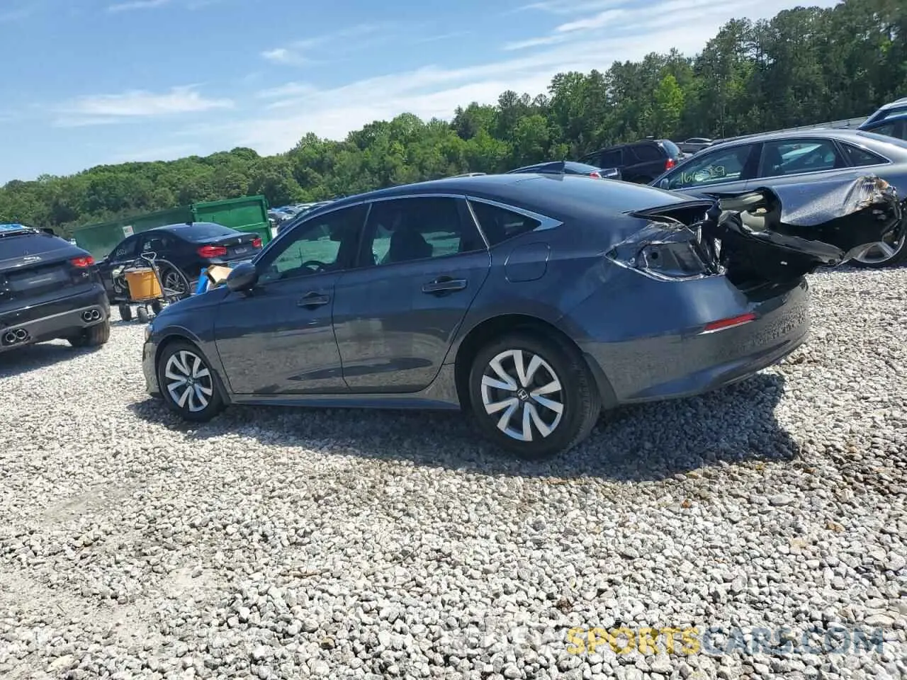 2 Photograph of a damaged car 2HGFE2F29RH561534 HONDA CIVIC 2024