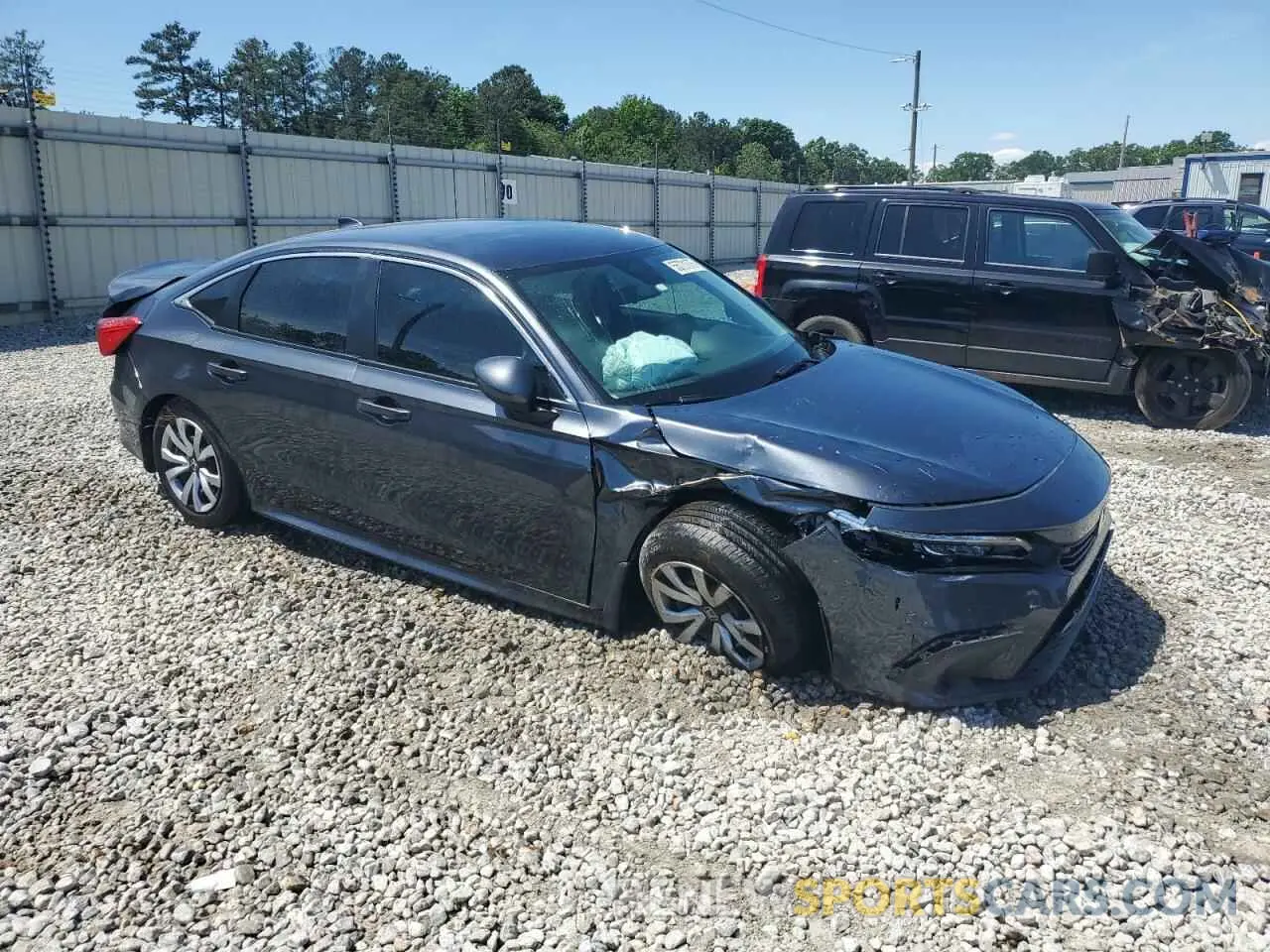 4 Photograph of a damaged car 2HGFE2F29RH561534 HONDA CIVIC 2024