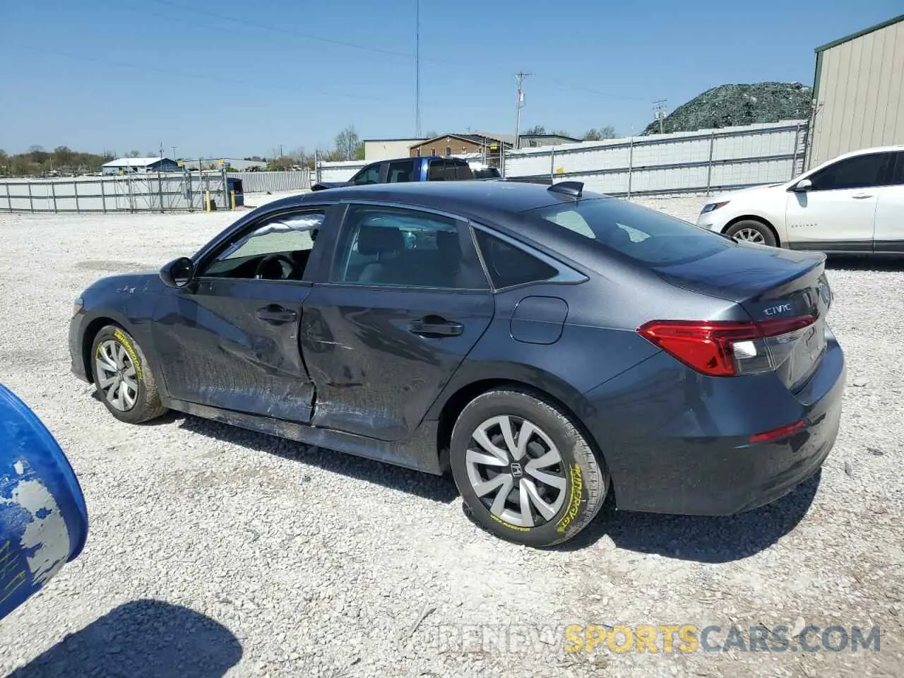 2 Photograph of a damaged car 2HGFE2F29RH579824 HONDA CIVIC 2024