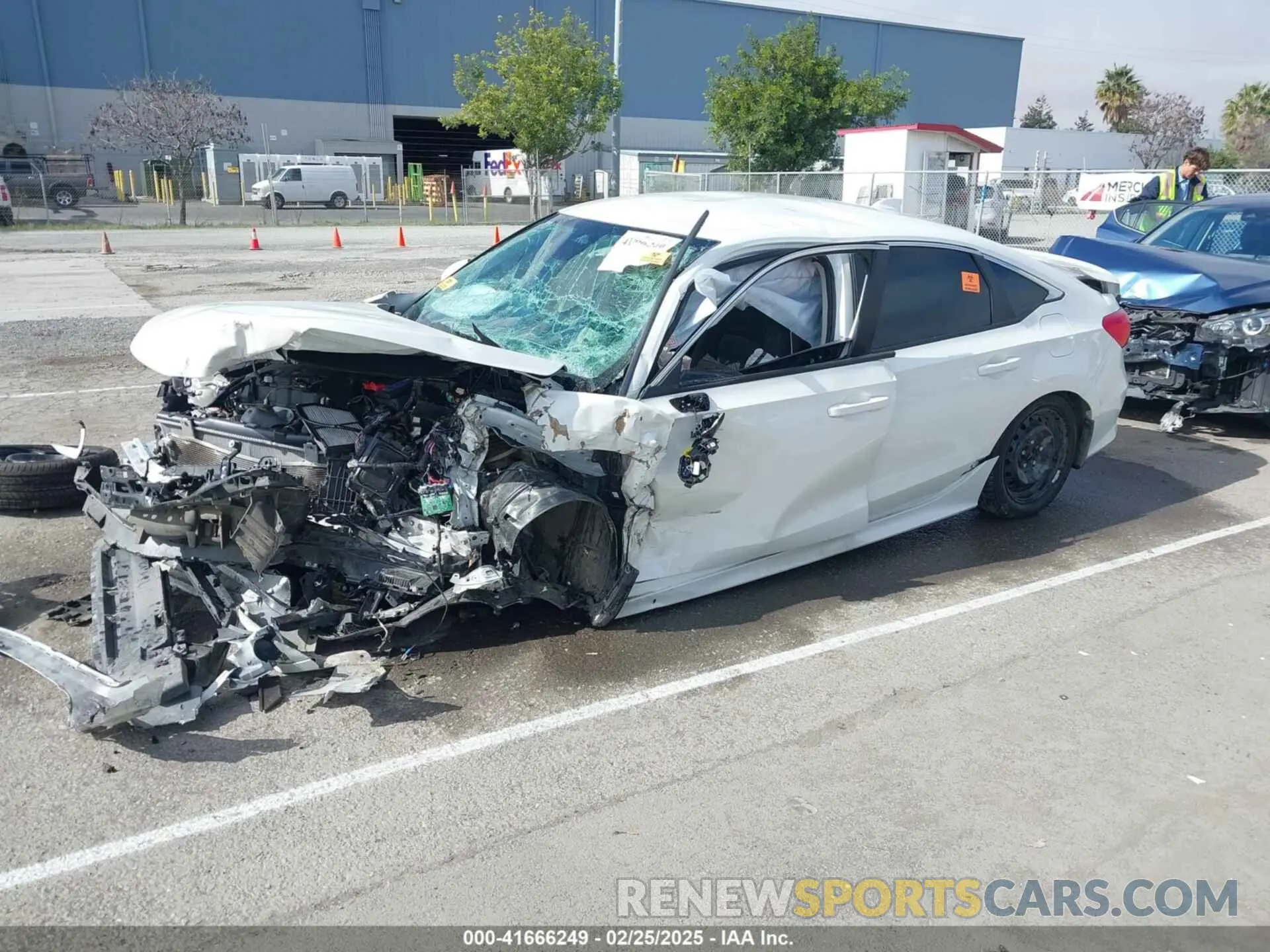 2 Photograph of a damaged car 2HGFE2F2XRH520233 HONDA CIVIC 2024